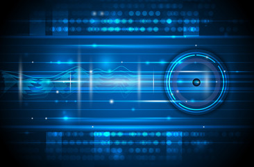 Future digital technology concept background