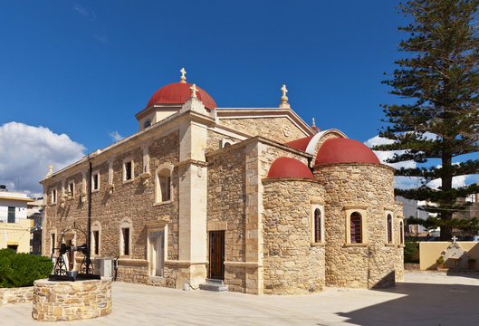 Church of St. George, patron saint of Ierapetra, Crete, Greece