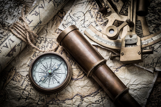 vintage marine still life