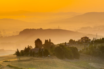 Tuscan Country Scene