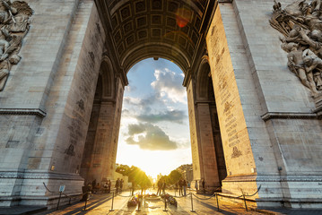 Arc de Triomphe on the Champs-Elysee