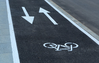 New street with cycleway