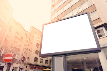 City billboard
