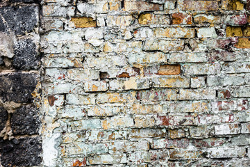 The old brick wall with rich texture © rootstocks