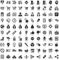 Shadow Iconset black Icons Work Business Internet
