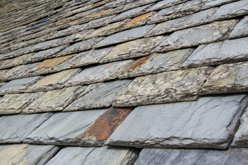 toit d'ardoise bretonne
