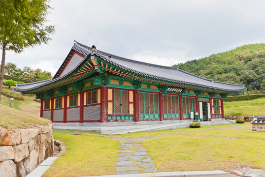 History Hall of Dongnae castle in Busan, Korea