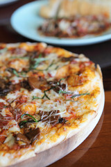 pizza mushroom