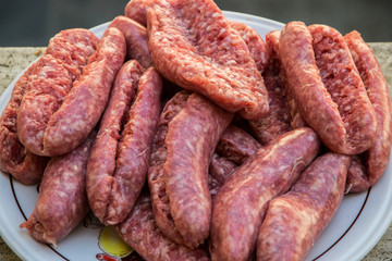 salsicce crude da cuocere