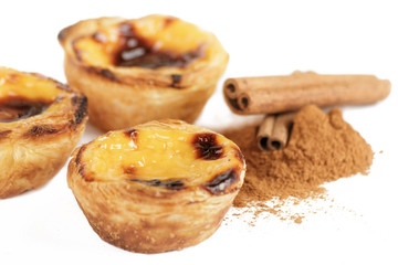 Pastel de Nata e canela