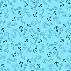 Anchors Seamless Pattern