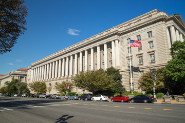 Internal Revenue Service in Washington D.C. - obrazy, fototapety, plakaty