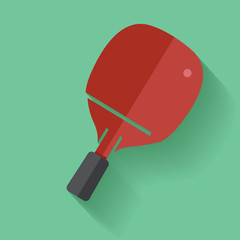 Table tennis symbol,clean vector
