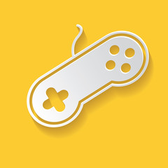 Game symbol,clean vector
