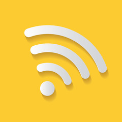 Wireless symbol,clean vector