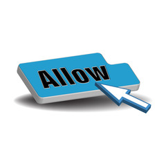 Allow button