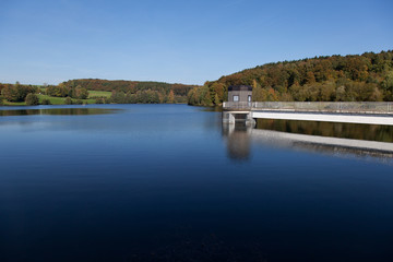 Fototapeta na wymiar Freilinger See, Naturpark Eifel