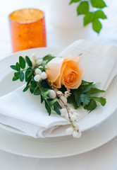 Festive table setting