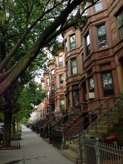 Fototapeta premium New York Brownstone house