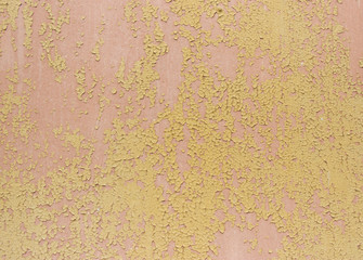 yellow background with old paint