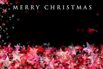 Wonderful christmas background design illustration with space for your text