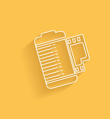 Film symbol,clean vector