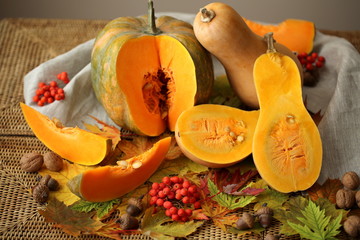 осенние тыквы - натюрморт