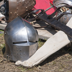 Ritterrüsung Detail