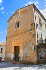 Fototapeta na wymiar Church of Carmine. Morano Calabro. Calabria. Italy.