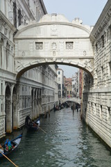 Fototapeta na wymiar Bridge of Sighs,Venice Italy.