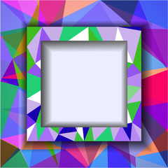 Abstract polygonal