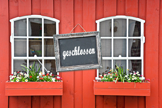 geschlossen