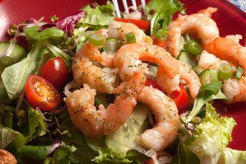 Mix salad.