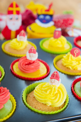 Sinterklaas cupcakes