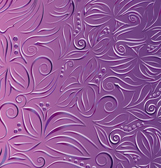 The bright background