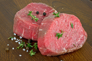 rohes Rinderfilet