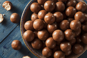 Dark Chocolate Malted Milk Balls