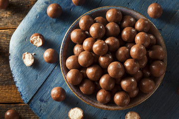 Dark Chocolate Malted Milk Balls