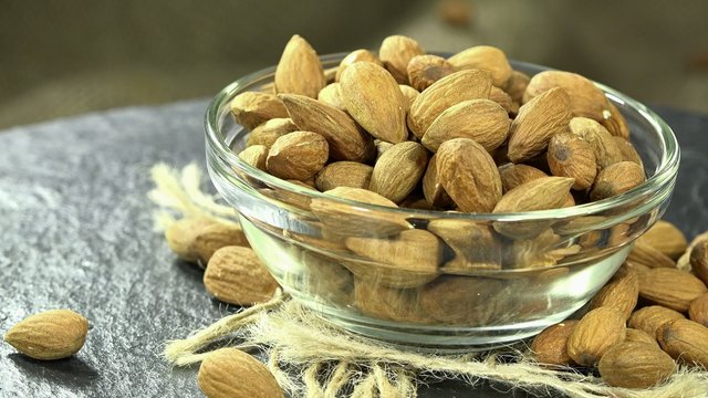 Rotating Almonds (loopable)