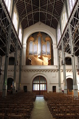 Nef de l'église Notre-Dame-du-Travail à Paris