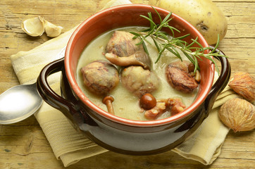 Sopa de castañas Chestnut soup Kastaniensuppe Expo 2015 Milano