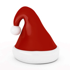 3d Christmas Hat - isolated