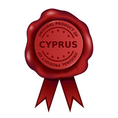 Product Of Cyprus Wax Seal