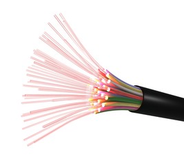 Fiber Optical cable light
