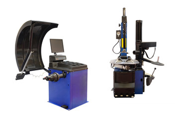 image of tyre fitting machine