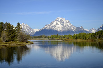 Snake River Outlook - Oxbow Bend, Wyoming - USA