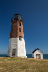 Fototapeta na wymiar Point Judith Lighthouse