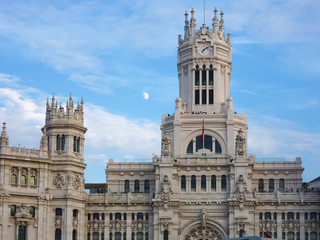 Fototapeta na wymiar ayuntamiento de Madrid