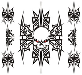 skull triball set design