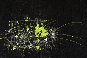 scratched plaster black 3